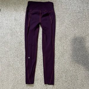 Lululemon leggings, purple - *flaw